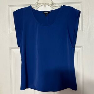 Express Women's Vibrant Cap Sleeve Blouse
